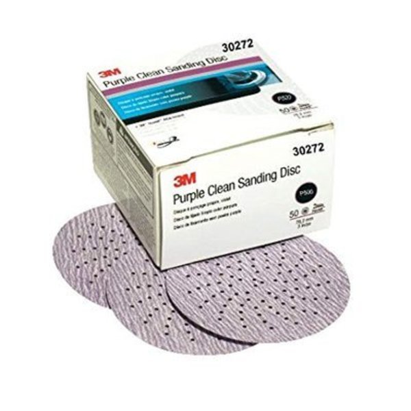 3M HOOK-IT 3" 500G DISC (50pk) 3M30272